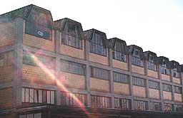 Werkshalle der ehemaligen Milchversorgung